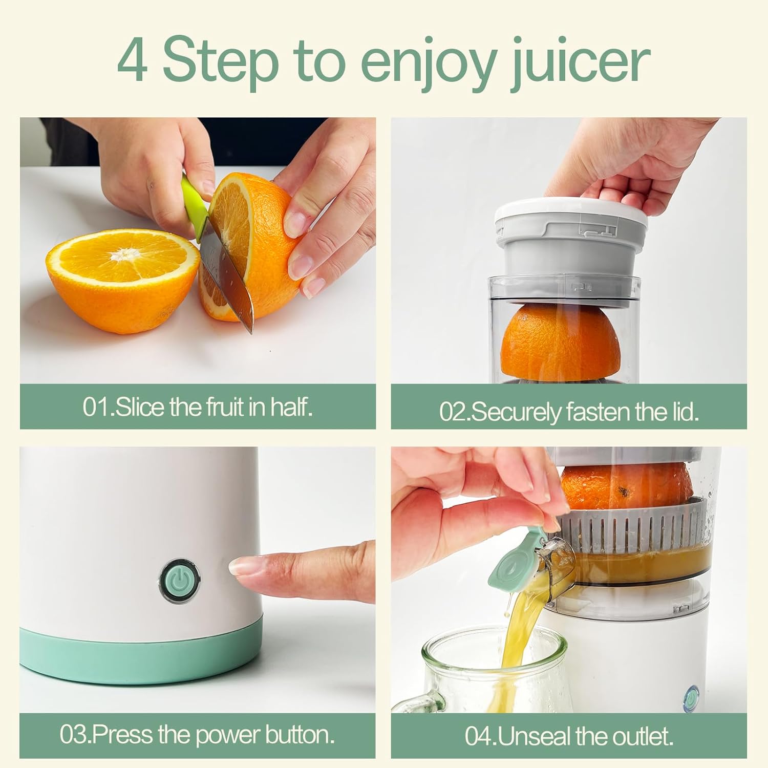Portable electric juicer Kenya - compact orange juicer machine