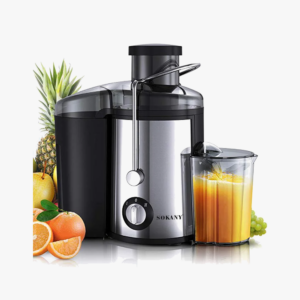 Sokany SK-400 800W Juice Extractor – Wide Mouth Centrifugal Juicer