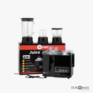Euromax Juicer 4 in 1, Blender, grinder and Mill Food Processor
