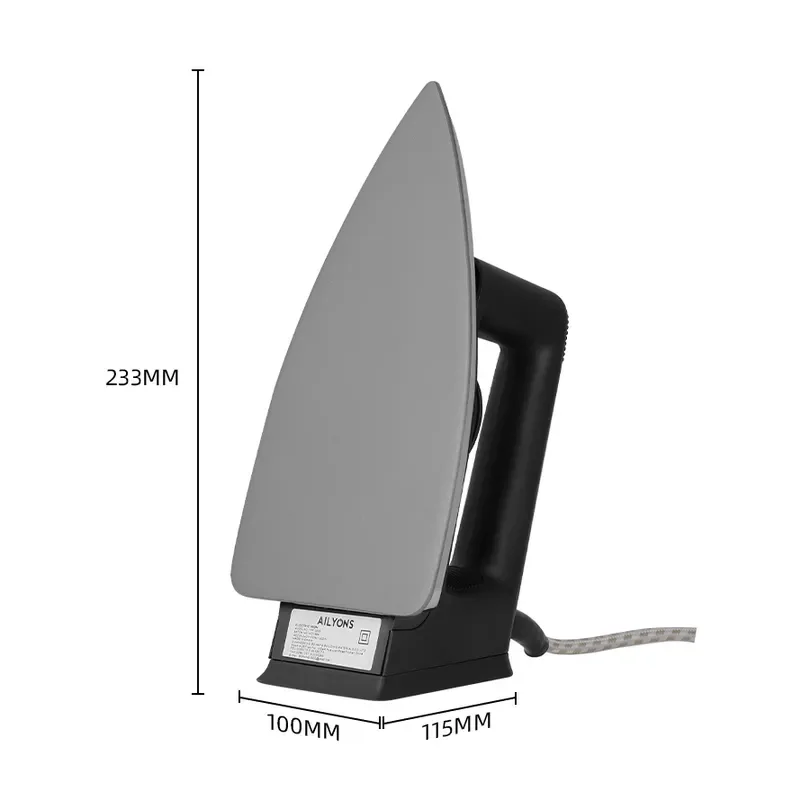 Ailyons HD199A 1000W Dry Iron Box – Non-Stick Stainless Steel Soleplate