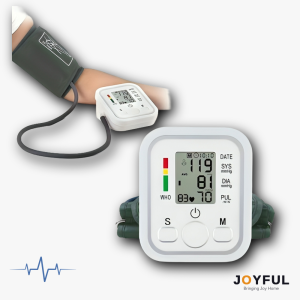 Automatic Upper Arm Blood Pressure Monitor – Voice & WHO Indicator