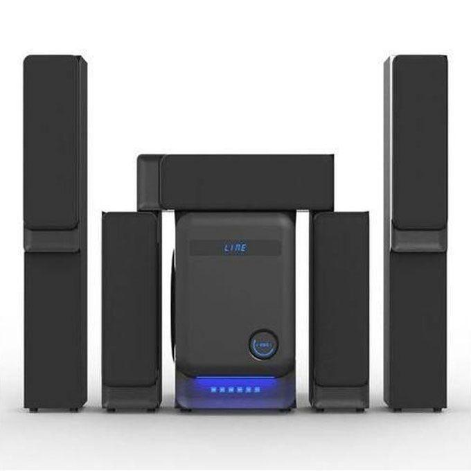 Nobel+ 5.1 Channel Home Theatre Speaker System – 22,000W Bluetooth Surround Sound