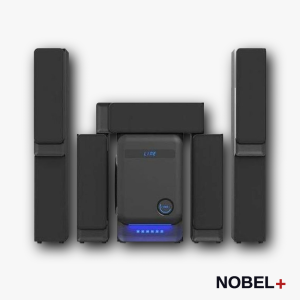 Nobel+ 5.1 Channel Home Theatre Speaker System – 22,000W Bluetooth Surround Sound