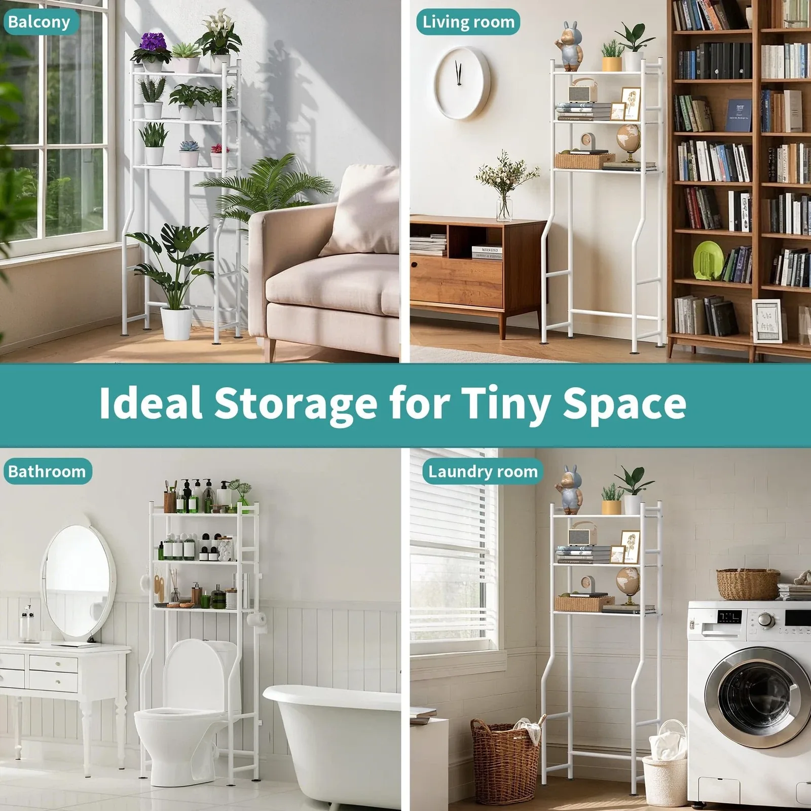 Over Toilet Rack Organizer