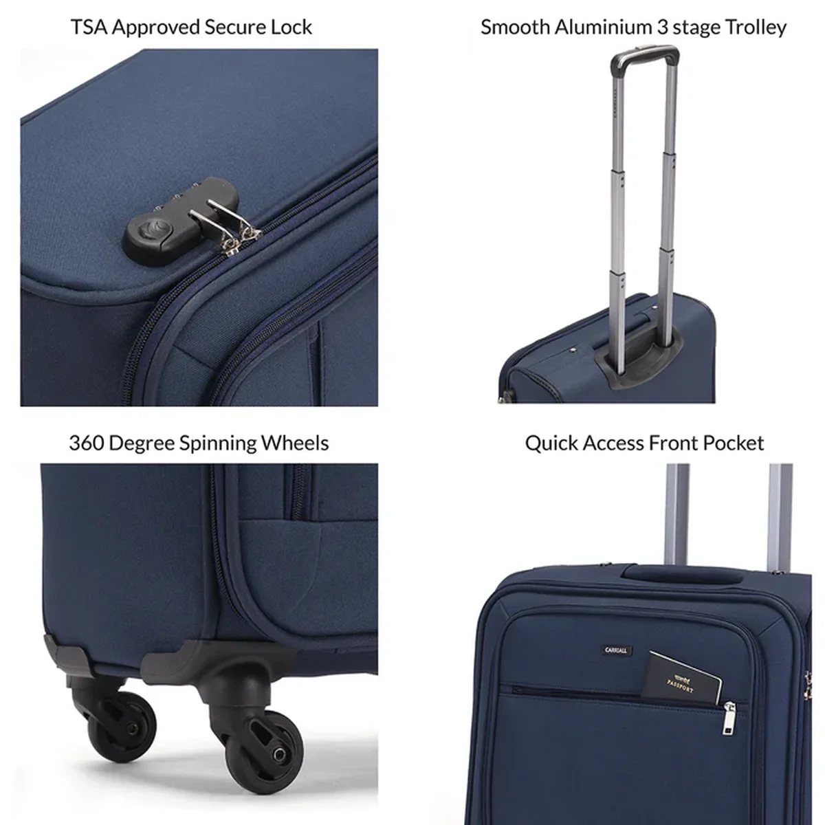 Executive Pilot Travel Bag Kenya – Laptop Trolley Cabin Case